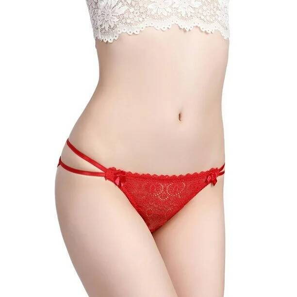 Venlisa كلوت سترينغ دانتيل بأشرطة متقاطعة V6104